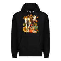 Black Fall Heifer Premium Hoodie - LillyAllenDesigns