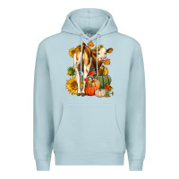 Blue Mist Fall Heifer Premium Hoodie - LillyAllenDesigns
