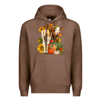 Chestnut Fall Heifer Premium Hoodie - LillyAllenDesigns