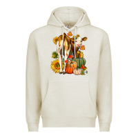 Oatmeal Heather Fall Heifer Premium Hoodie - LillyAllenDesigns