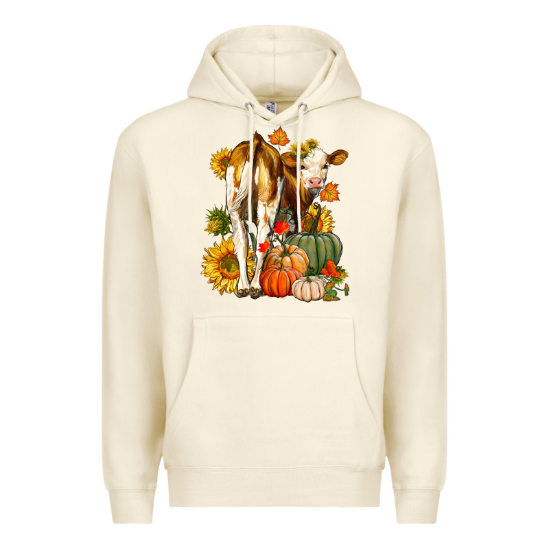 Fall Heifer Premium Hoodie by LillyAllenDesigns | Teevron