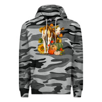 Slate Camo Fall Heifer Premium Hoodie - LillyAllenDesigns