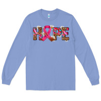 Colony Blue hope and cancer ribbon Long Sleeve Tee - AdoDesignShop