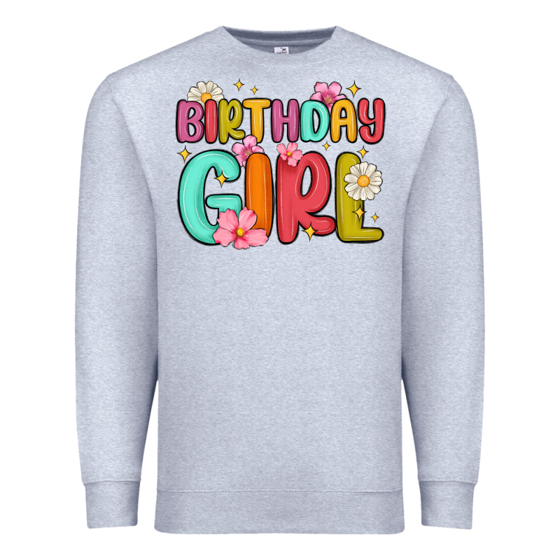 Birthday Girl Premium Sweatshirt by MaliasSmallBusiness | Teevron