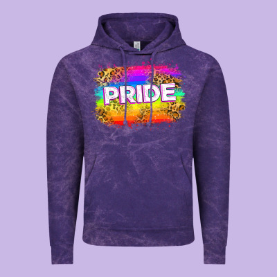 Pride Flag Vintage Hoodie Designed By Zillion Design Studio