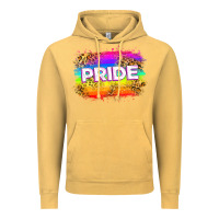 Vintage Mustard pride flag Vintage Hoodie - Zillion Design Studio