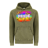 Vintage Olive pride flag Vintage Hoodie - Zillion Design Studio