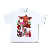 White love cow valentine Urban Heavy Tee - RacoonDesign