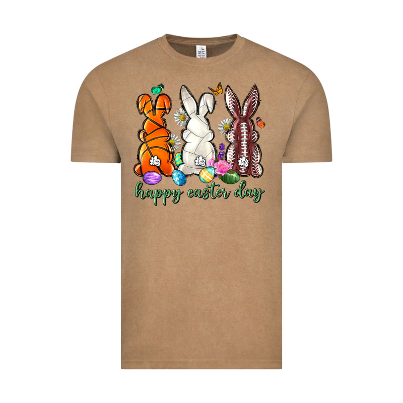 Happy Easter Day With Sports Vintage Tee by Neo Western | Teevron