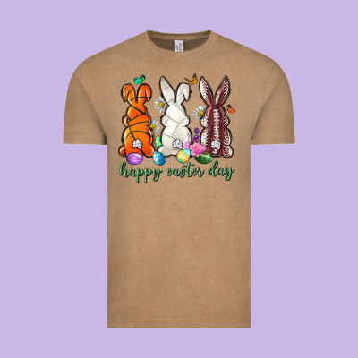 Happy Easter Day With Sports Vintage Tee Designed By Neo Western