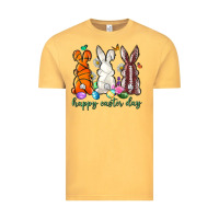 Vintage Mustard happy easter day with sports Vintage Tee - Neo Western