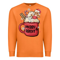 Carrot merry and bright Premium Sweatshirt - MaliasSmallBusiness