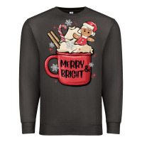 Smoke merry and bright Premium Sweatshirt - MaliasSmallBusiness