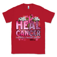 Red heal cancer for nothing is impossible with god luk Classic Tee - Artiststas