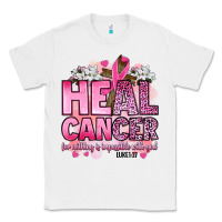 White heal cancer for nothing is impossible with god luk Classic Tee - Artiststas