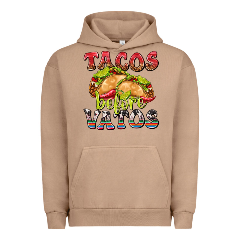 Tacos Before Vatos Urban Hoodie by texasbilliewilder | Teevron