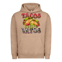 Pigment Burro Tacos Before Vatos Urban Hoodie - texasbilliewilder