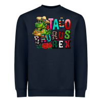 Navy taco saurus rex Heavyweight Sweatshirt - CTS Tumbler Store