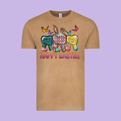 Happy Easter Dental Vintage Tee Designed By Neo Western
