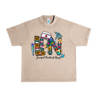 French Oak lpn licensed practial nurse Urban Heavy Tee - CowhideDigitalArt