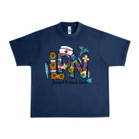Navy lpn licensed practial nurse Urban Heavy Tee - CowhideDigitalArt