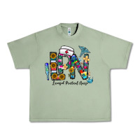 Oil Green lpn licensed practial nurse Urban Heavy Tee - CowhideDigitalArt