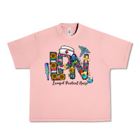 Salmon lpn licensed practial nurse Urban Heavy Tee - CowhideDigitalArt