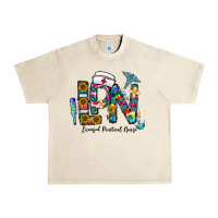 Sandshell lpn licensed practial nurse Urban Heavy Tee - CowhideDigitalArt