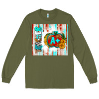 Army Green teacher a+ tumbler Long Sleeve Tee - BundleAndBundleShop