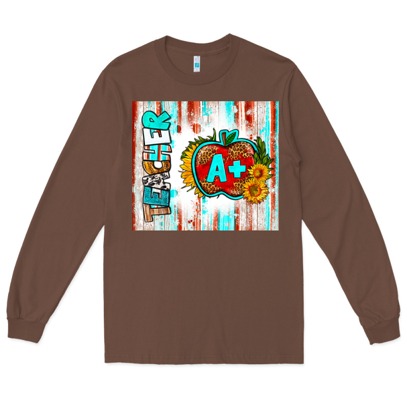 Teacher A+ Tumbler Long Sleeve Tee by BundleAndBundleShop | Teevron