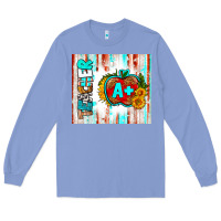 Colony Blue teacher a+ tumbler Long Sleeve Tee - BundleAndBundleShop