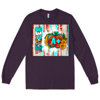 Plum teacher a+ tumbler Long Sleeve Tee - BundleAndBundleShop