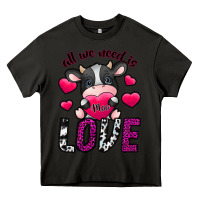 Asphalt All We Need İs Moo Love Heavy Core Tee - SublimationCraftShop