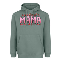 Sage one loved mama Heavyweight Hoodie - MaliasSmallBusiness