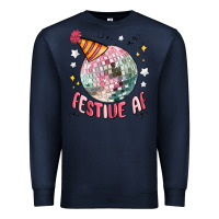Navy festive af Premium Sweatshirt - MaliasSmallBusiness