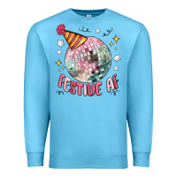 Ocean Blue festive af Premium Sweatshirt - MaliasSmallBusiness