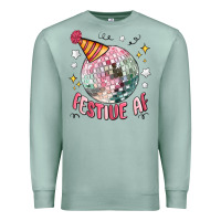 Seafoam festive af Premium Sweatshirt - MaliasSmallBusiness