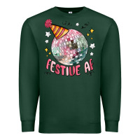 Sports Green festive af Premium Sweatshirt - MaliasSmallBusiness