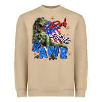 Mushroom red white rawr Heavyweight Sweatshirt - Zillion Design Studio