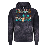 Cloud Black mama needs a drink Vintage Hoodie - texasbilliewilder
