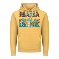 Vintage Mustard mama needs a drink Vintage Hoodie - texasbilliewilder