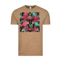 Vintage Coffee black sheep seamless pattern Vintage Tee - HRA Design Shop