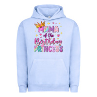 Pigment Grape Ice mama of the birthday princess Urban Hoodie - NancyCooperArtShop