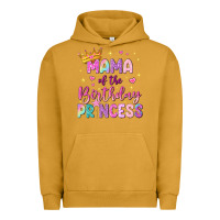 Pigment Peanut Butter mama of the birthday princess Urban Hoodie - NancyCooperArtShop