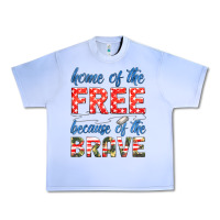 Grape Ice home of the free because of the brave Urban Heavy Tee - HRA Design Shop