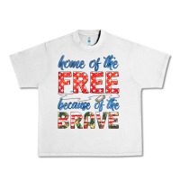 Lunar Rock home of the free because of the brave Urban Heavy Tee - HRA Design Shop