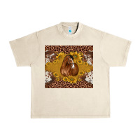 Sandshell horse Urban Heavy Tee - BarkalooDesign