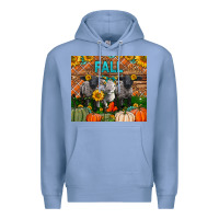 Colony Blue Fall Baby Lambs Premium Hoodie - LillyAllenDesigns