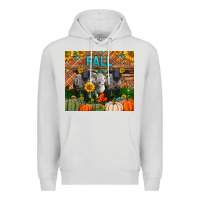 Dove Grey Fall Baby Lambs Premium Hoodie - LillyAllenDesigns