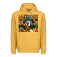 Mustard Fall Baby Lambs Premium Hoodie - LillyAllenDesigns